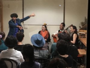 フラメンコ４人